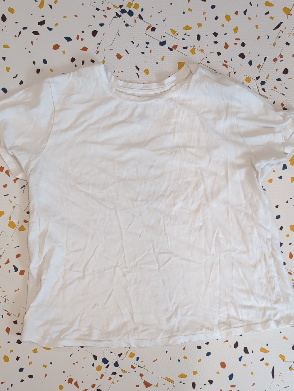 Girlfriend Collective White T Medium